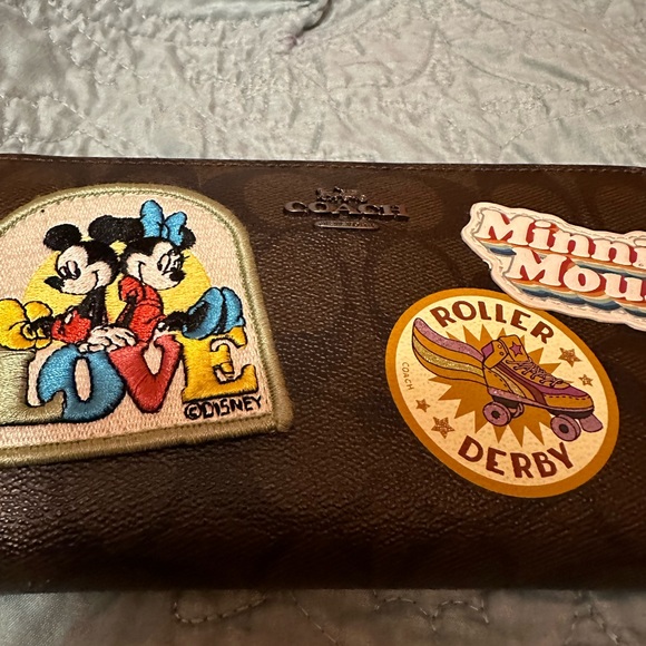 🐎💋 WALLET COACH X DISNEY 💋🐎 LIMITED EDICIÓN MONOGRAM MINNIE MOUSE - Picture 9 of 11